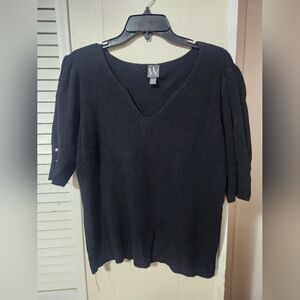 Worthington Sweater Top With Bell Sleeves